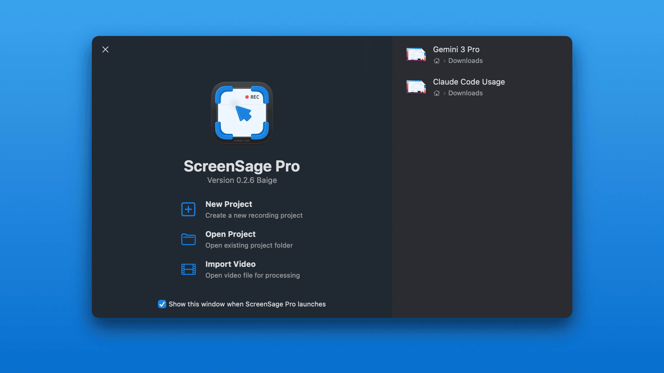 Default Launch Screen